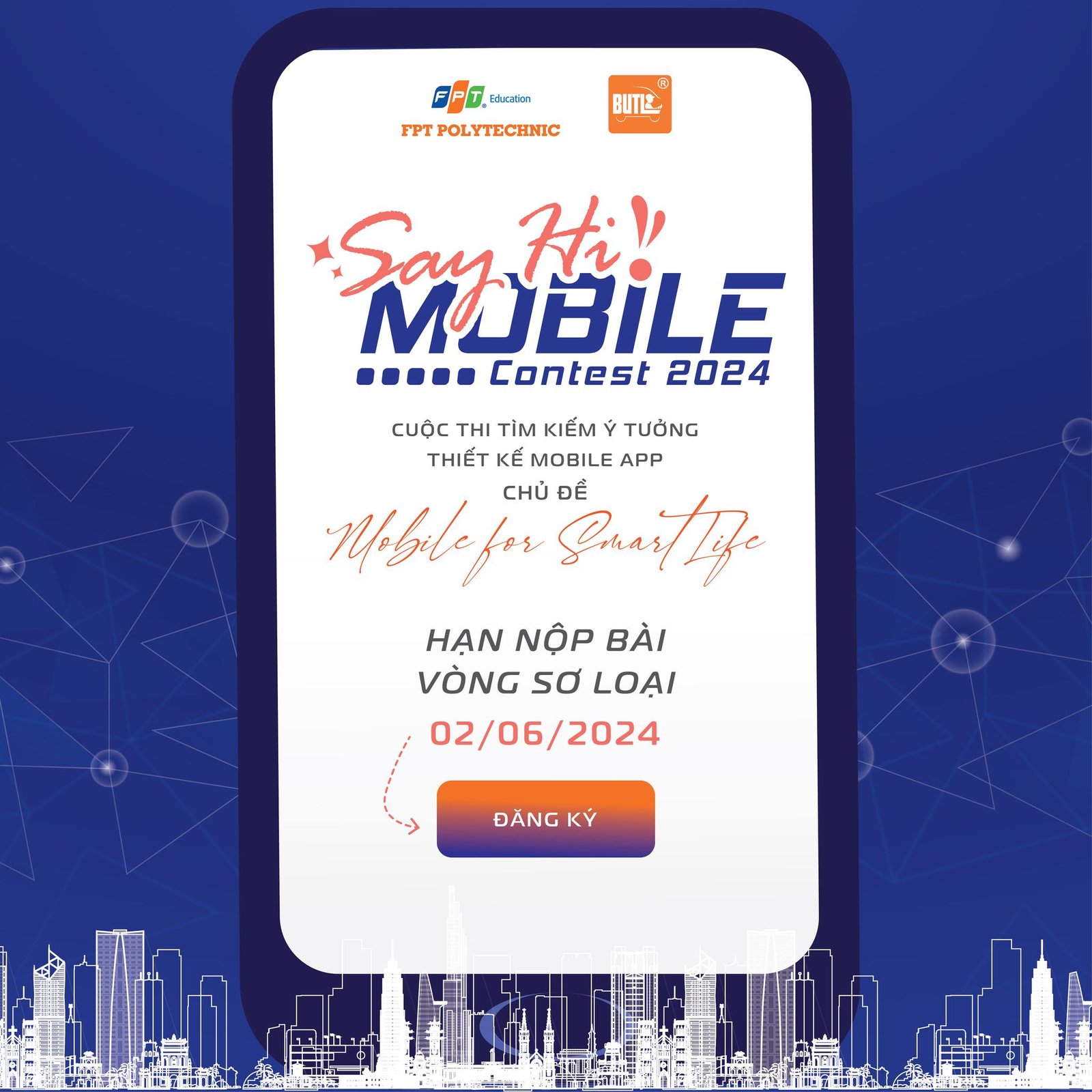 Say Hi Mobile - Cuộc thi tìm kiếm ý tưởng thiết kế Mobile App