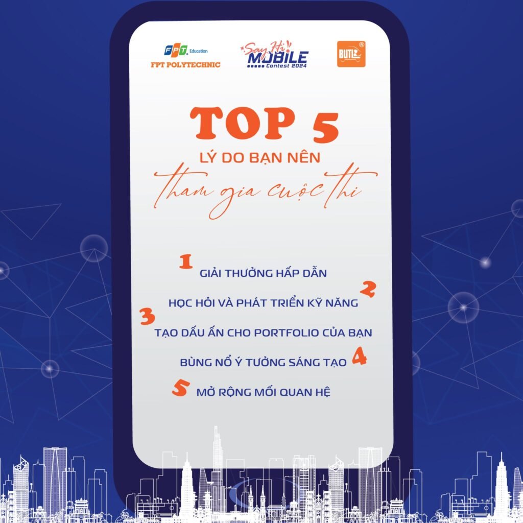 Say Hi Mobile - Cuộc thi tìm kiếm ý tưởng thiết kế Mobile App