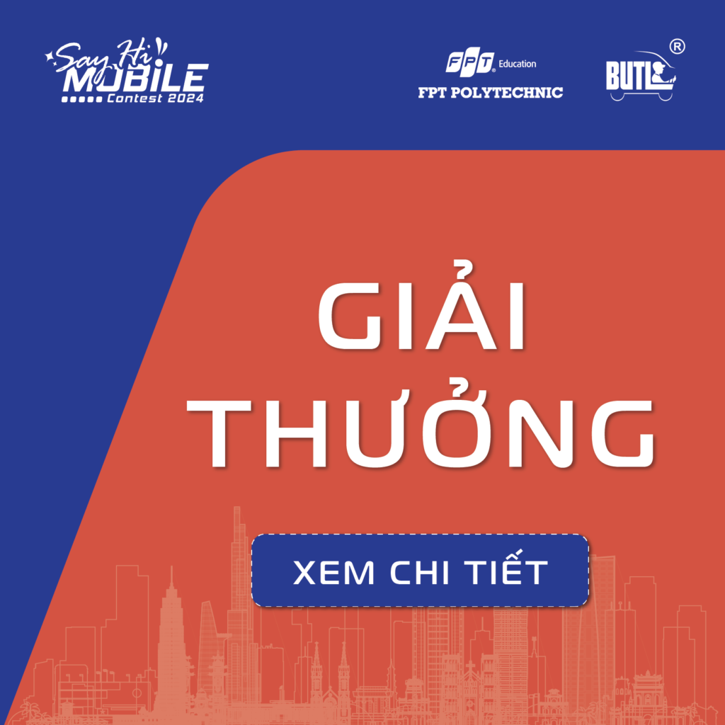 Say Hi Mobile - Cuộc thi tìm kiếm ý tưởng thiết kế Mobile App