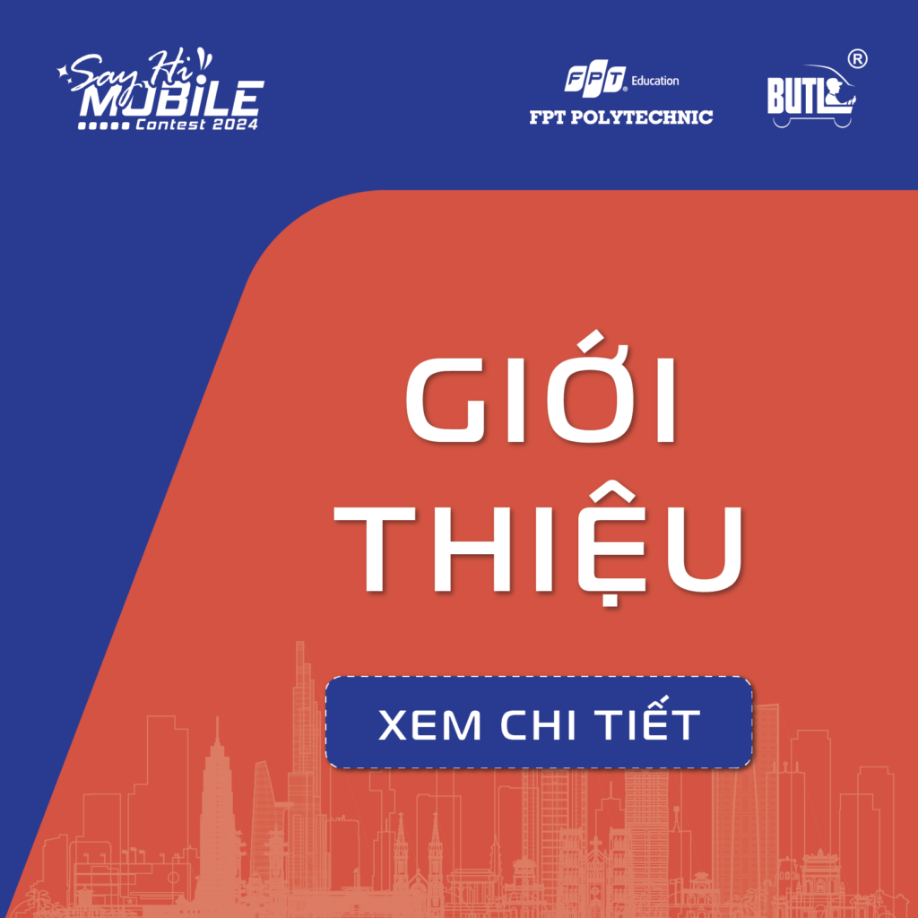 Say Hi Mobile - Cuộc thi tìm kiếm ý tưởng thiết kế Mobile App