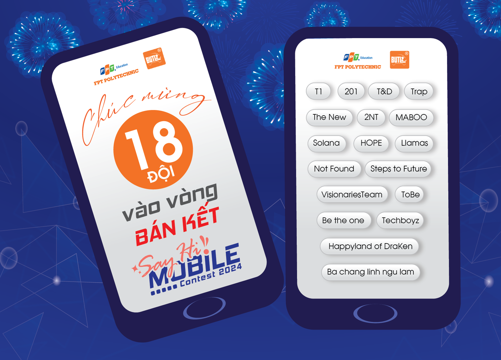 Top 18 anh tài lọt vào bán kết cuộc thi Say Hi Mobile