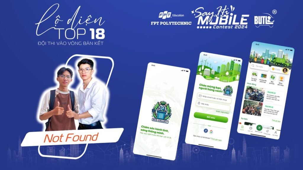 Đội Not Found - Dự án Eco Collect